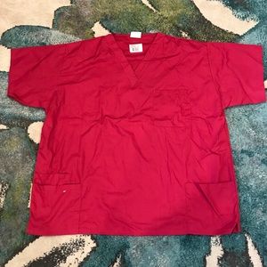 XL scrub top